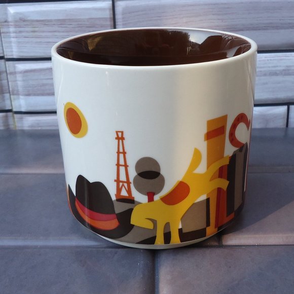 STARBUCKS Houston “You Are Here” Coffee Mug - Picture 4 of 16